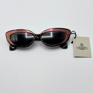 Vivienne Westwood Sunglasses Leicester Square VW5098 110 Tortoise Gray Lens 55mm